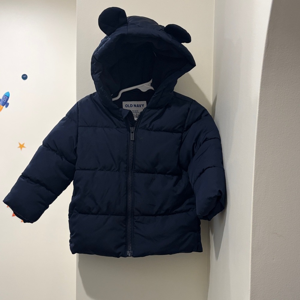 OLD NAVY Toddler Puffer Jacket with Ears